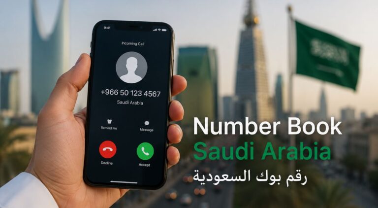 Number Book Saudi Arabia: Phone Lookup & Search by Name